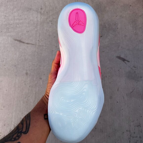 Nike Kobe 9 EM Low Protro Kay Yow Think Pink HQ4995-600 Men's 9.5 Basketball - Picture 4 of 6